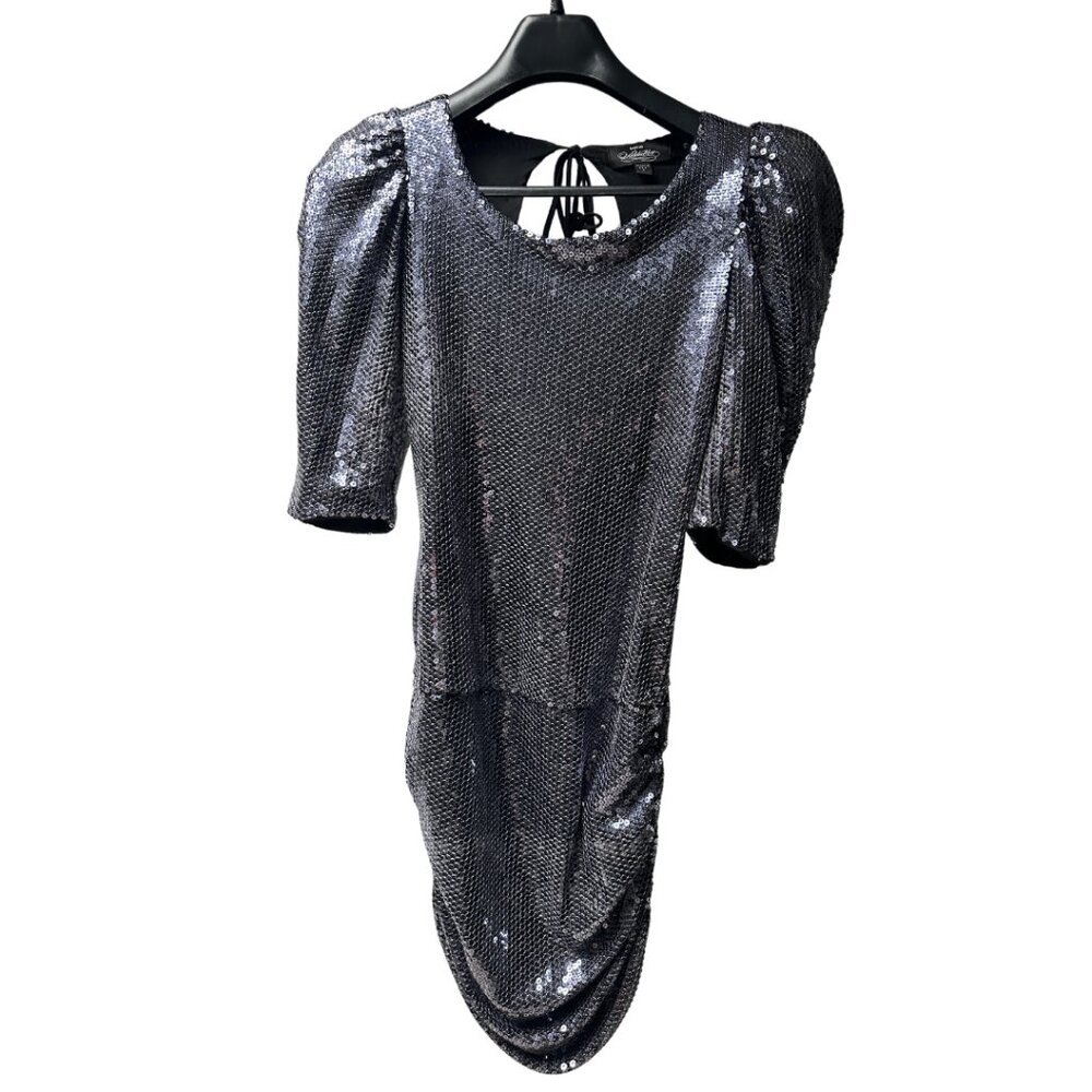 Women's Dress, Sequin Mini Dress, Bebe Size S